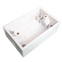Clipsal 238 Series Mounting Box Solid Totally Enclosed with Conduit Entries