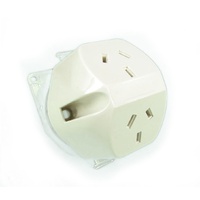 Double Surface Socket Outlet 10 Amp
