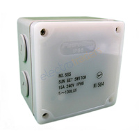 SSS Sunset Switch Photo Electric 240 Volt Up to 15 Amp Load, IP66 Rated