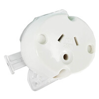 SSR Surface Socket with Round Earth 10 Amp