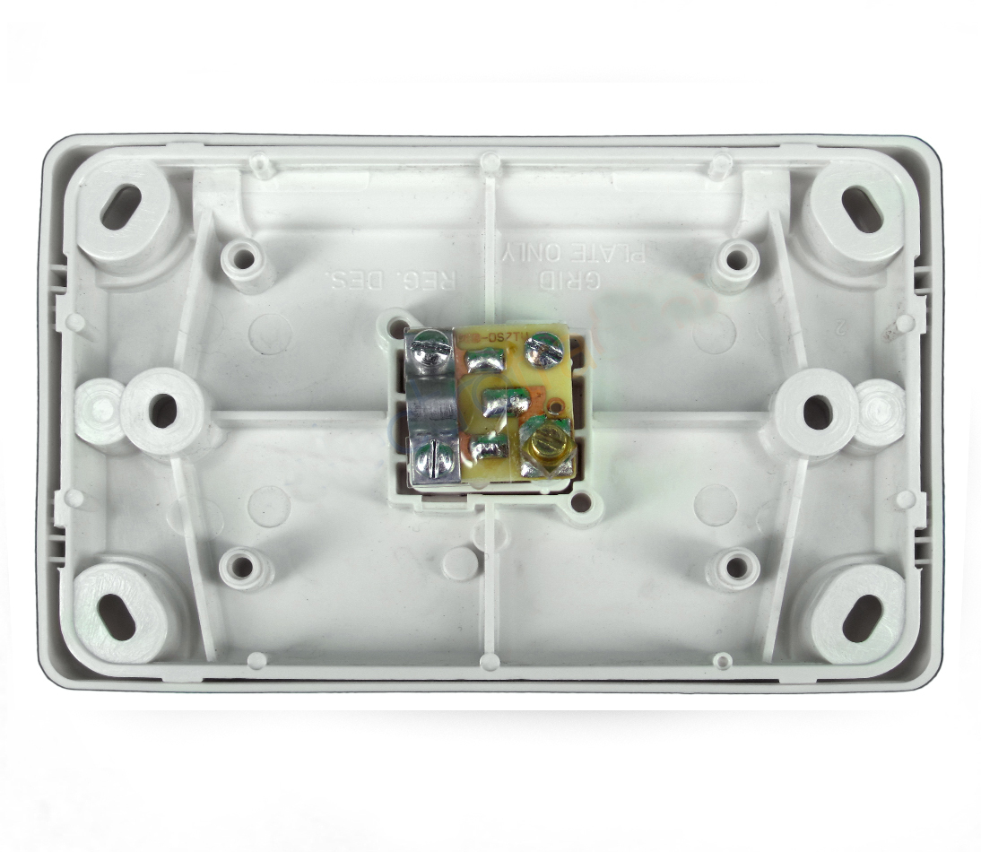 Clipsal C2031VTV75 Classic Series 75 Ohm TV Wall Plate