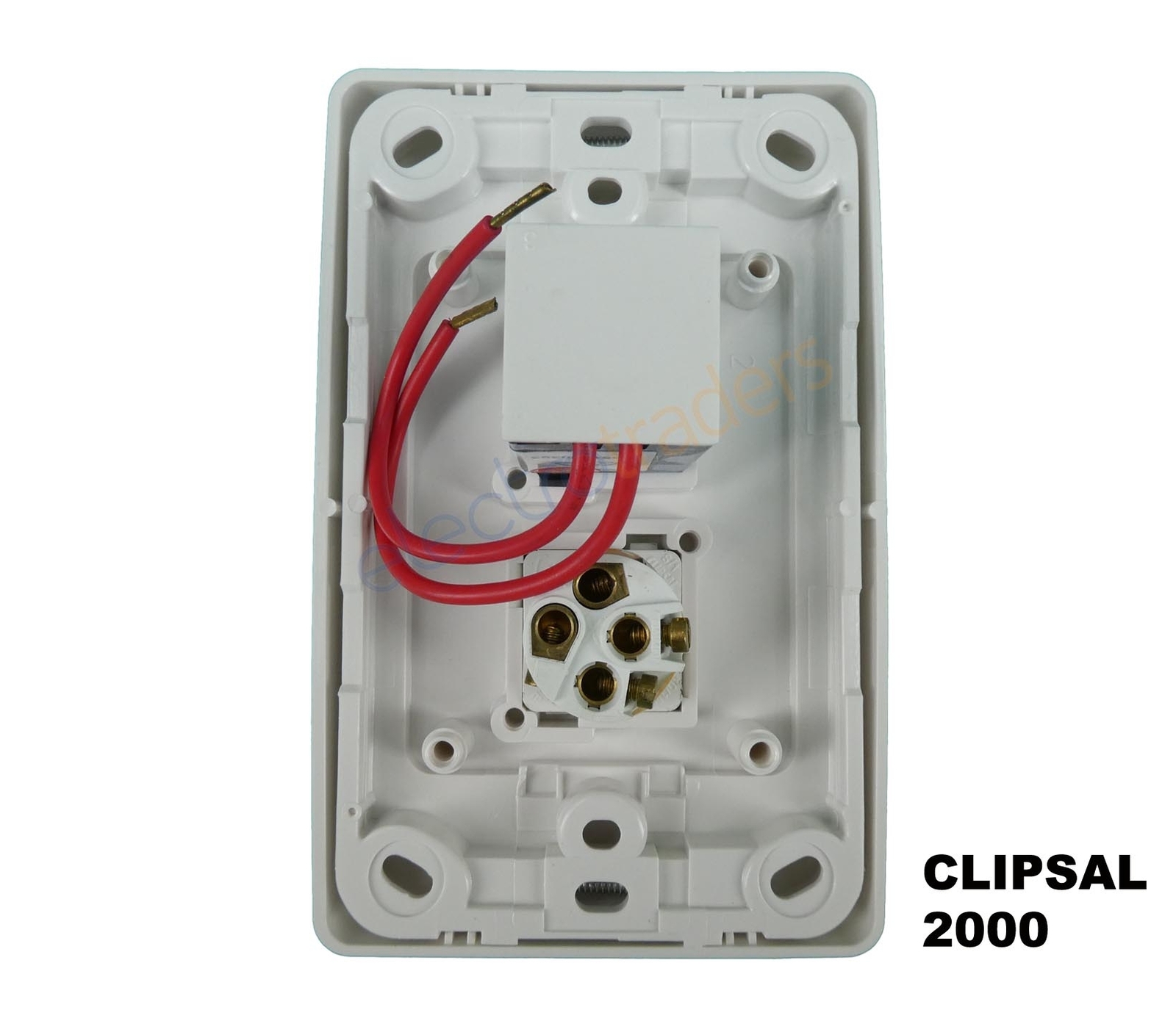 Clipsal 2032E450L Leading Edge Light Dimmer with Switch 2000 Series