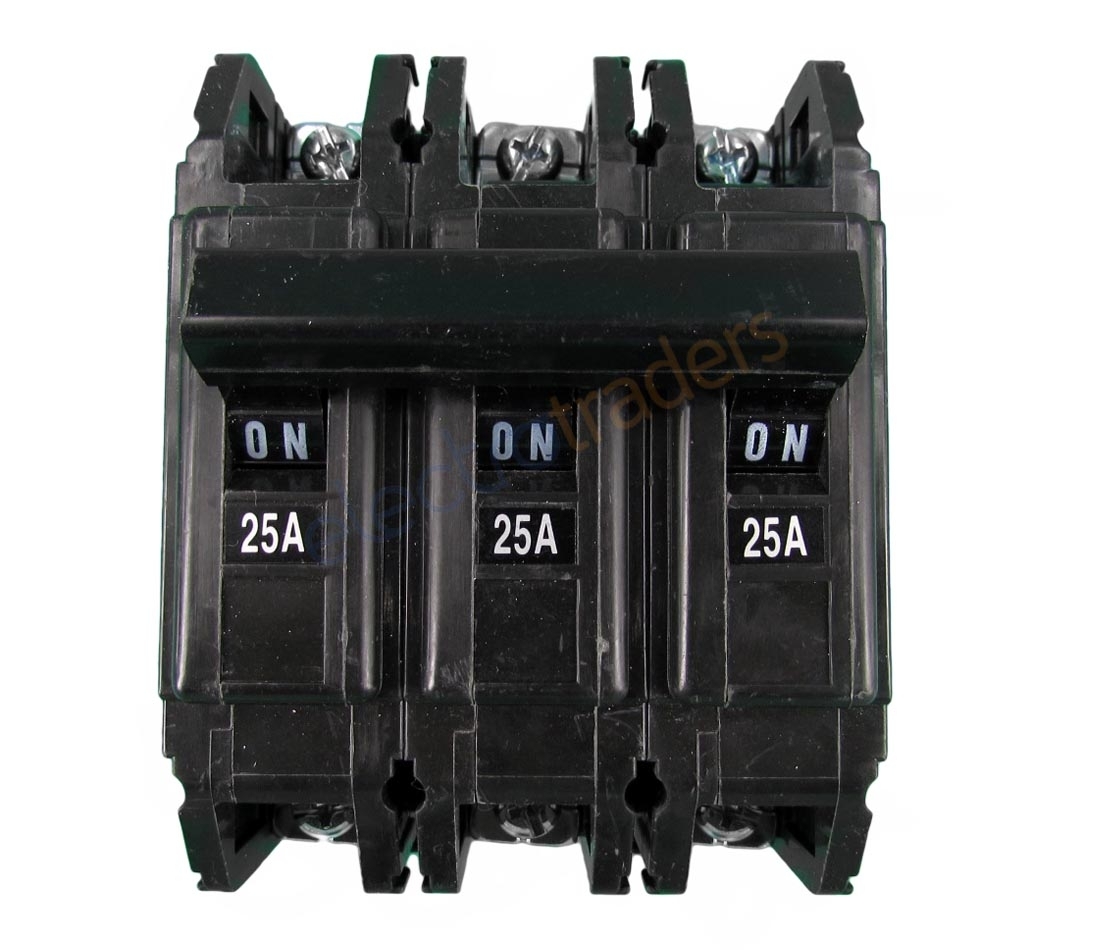 NHP Terasaki LQK0626A1 N28M SAFET Circuit Breaker Three Pole 25A 6kA