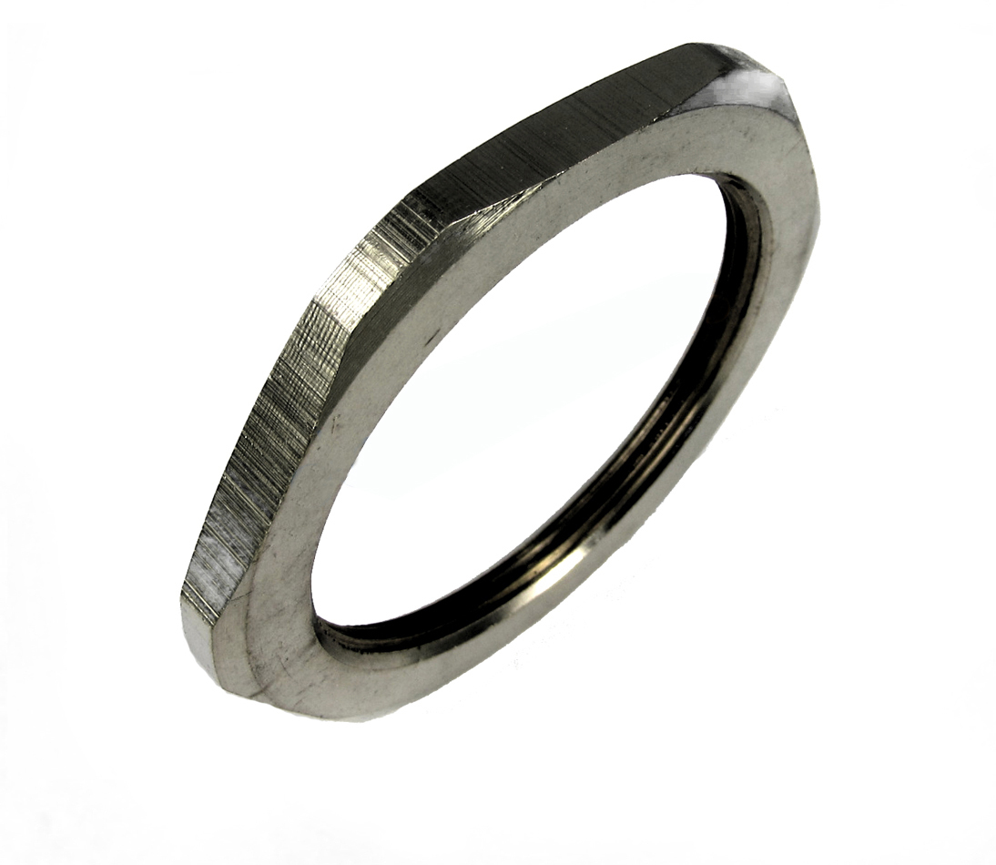 Wilson WMISSLN50 50mm Hexagonal Stainless Steel Conduit Locknut