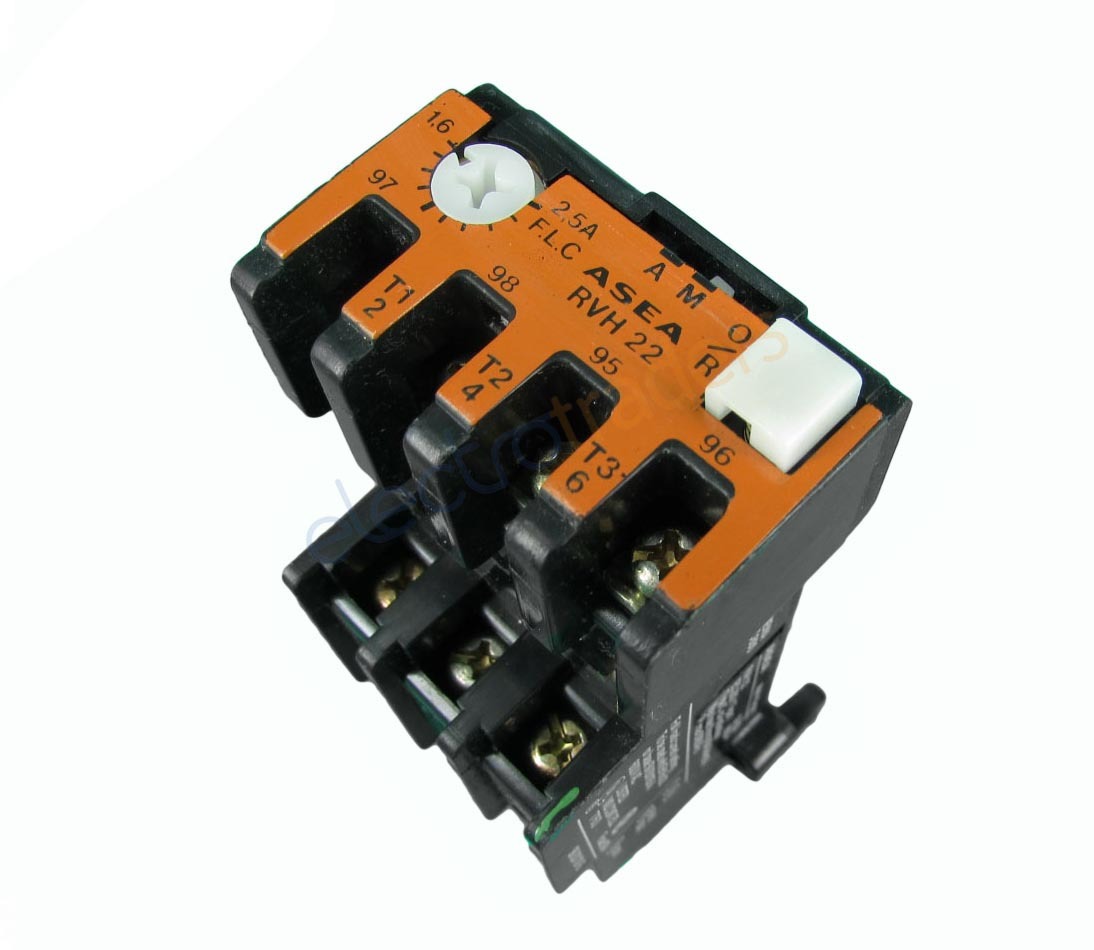 ASEA RVH22 Adjustable Overload Relay 1.62.5A