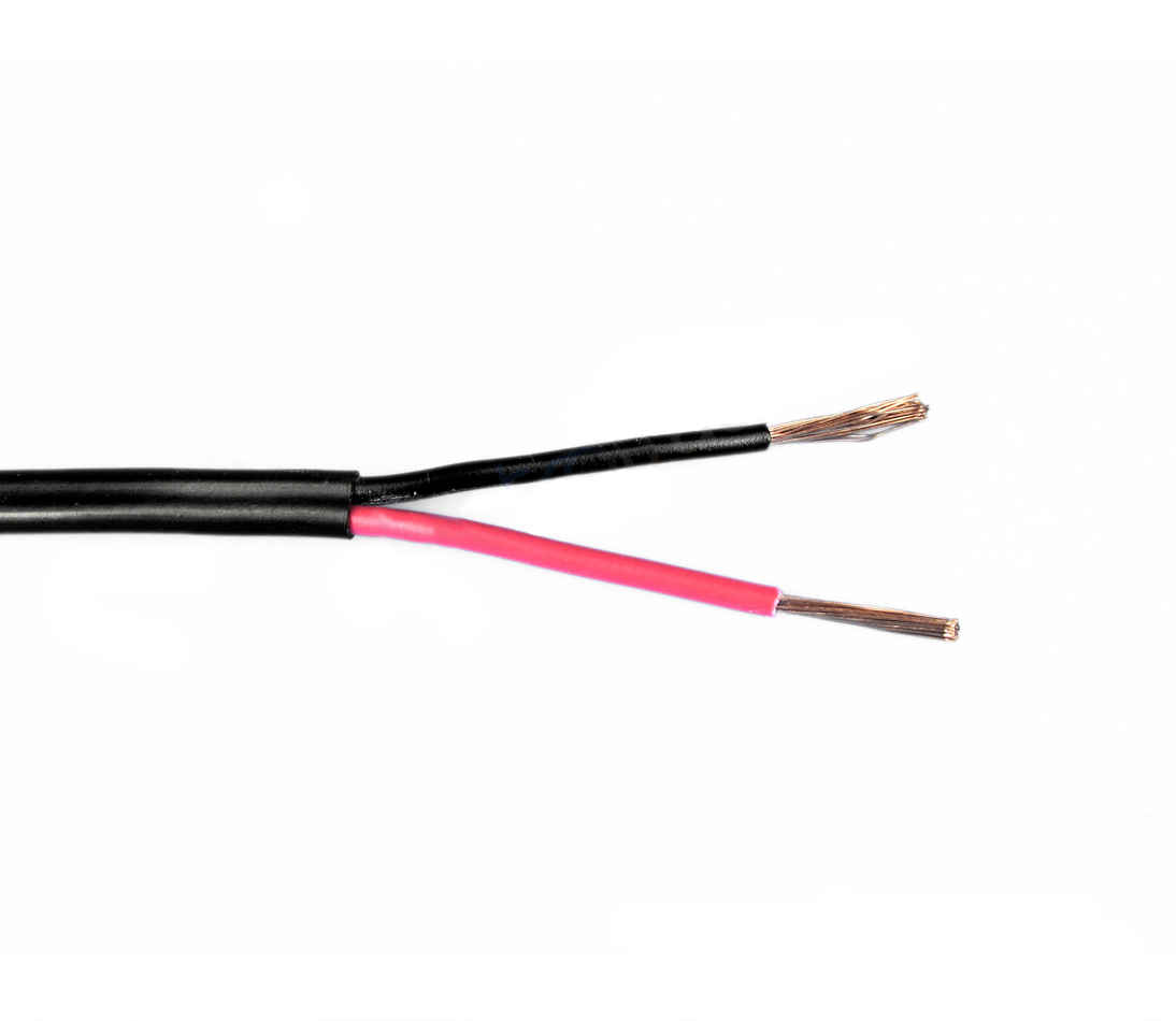 4mm Automotive Cable Twin Sheath Red Black 2 Core Per Metre