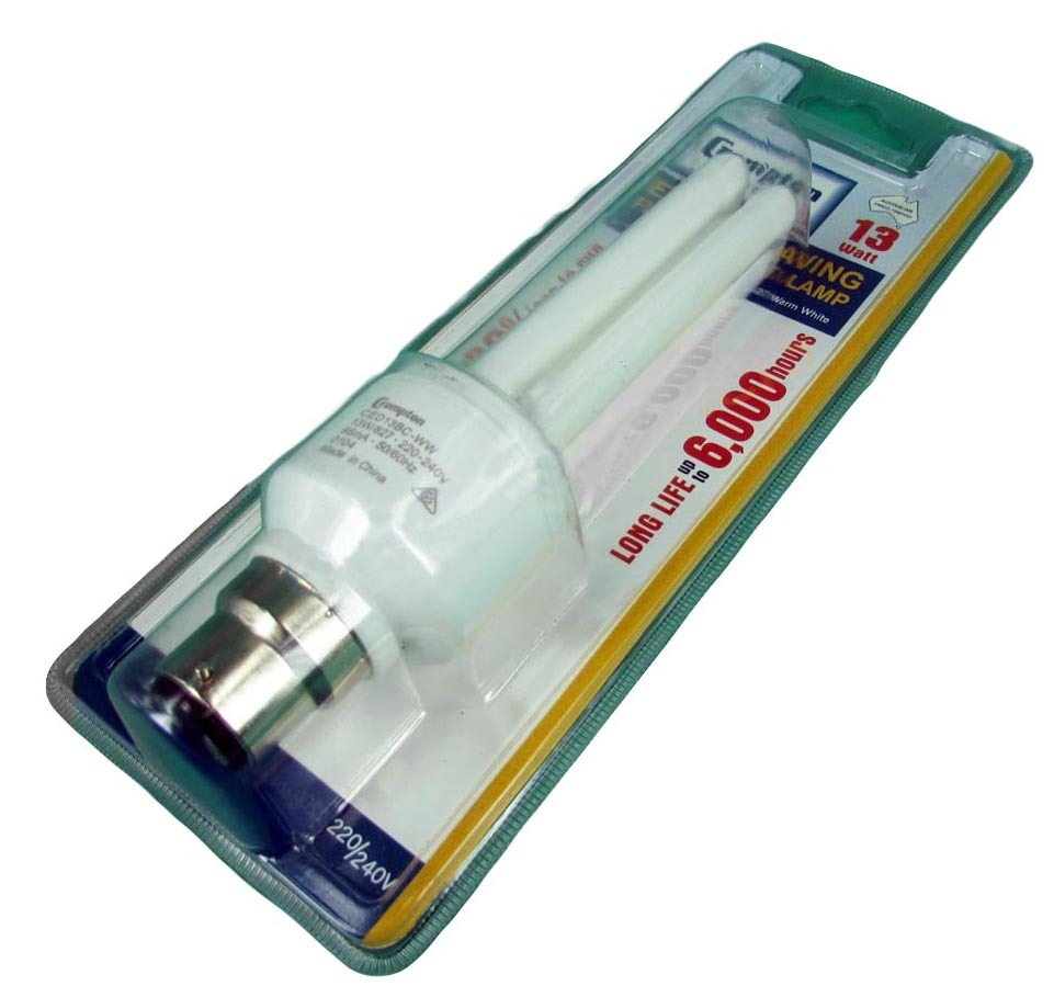 Crompton 17350 / CED13BCWW 13W Compact Fluorescent Warm White Lamp