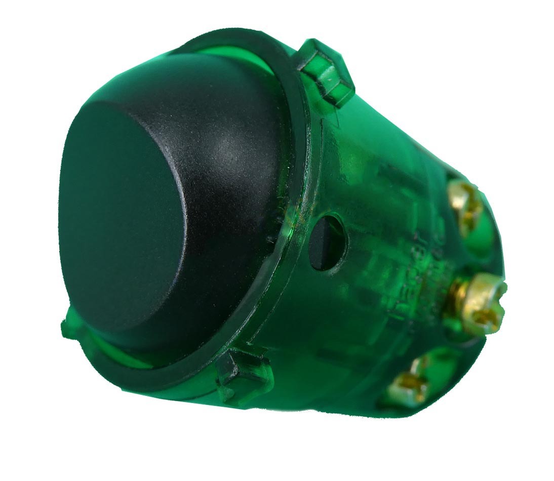 Hager Blu WBM10D Light Switch Double Pole Mechanism Black