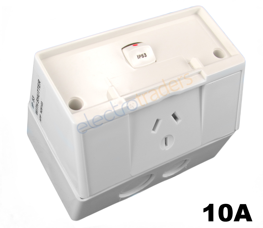 Neptune Russell Surface Mount Weatherproof Single