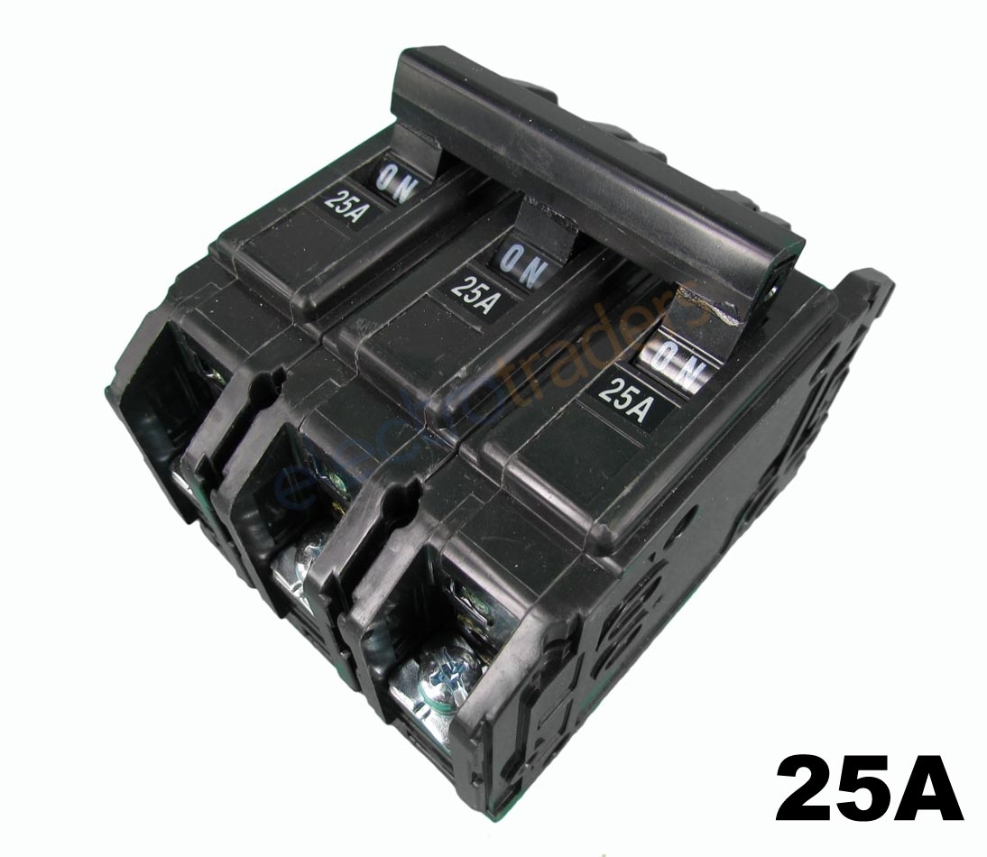 NHP Terasaki LQK0626A1 N28M SAFET Circuit Breaker Three Pole 25A 6kA