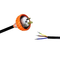 Appliance Lead 3 Pin 15 Amp Flat Single Phase