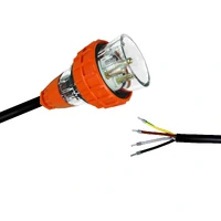 Appliance Lead 4 Pin 10 Amp Round Three Phase