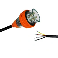 Appliance Lead 4 Pin 20 Amp Round Three Phase