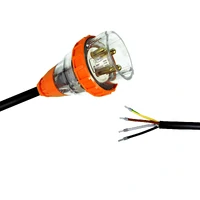 Appliance Lead 4 Pin 40 Amp Round Three Phase