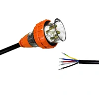 Appliance Lead 5 Pin 32 Amp Round Three Phase