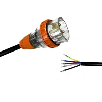 Appliance Lead 5 Pin 40 Amp Round Three Phase