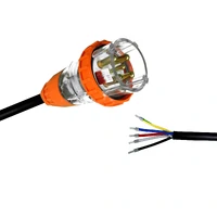 Appliance Lead 5 Pin 50 Amp Round Three Phase
