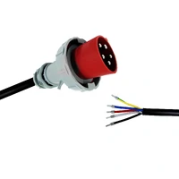 Appliance Lead 5 Pin 63 Amp CEE Form (IEC 60309) Three Phase