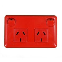 Austec AU-009 Double Power Point Red