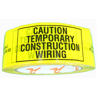 CABAC Construction Warning Tape CCW38