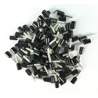 BL015XL Boot Lace Pin Ferrule Insulated 1.5x18mm Black 500 Pack