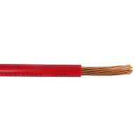 25mm Building Wire Red Per Metre