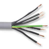 Flexible Mulit-Core Control Cable | 0.75mm 6 Core & Earth