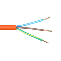 1.5mm 2 Core & Earth Heavy Duty Circular Flexible Cable Per Metre
