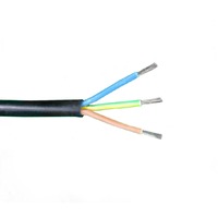 H07 Rubber Flexible Cable Single Phase 3 Core 2.5 mm2 per Metre