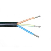 H07 Rubber Flexible Cable Single Phase 3 Core 4 mm2 per Metre