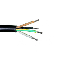 116 Amp Rated H07 Rubber Flexible Cable 3 Core & Earth 25mm