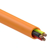 Orange Circular Building Cable 2 Core and Earth (3G) 1.5mm