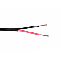4mm Automotive Cable Twin Sheath Red Black 2 Core Per Metre