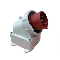 QIXING QX1004 CEE Form 4 Pin 16A Appliance Inlet IEC 60309 IP67