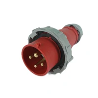 QIXING QX282 CEE Form 4 Pin 16A Extension Plug IEC 60309 IP67