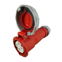 QIXING QX2177 CEE Form 4 Pin 32A Reefer Extension Socket 3H IP67