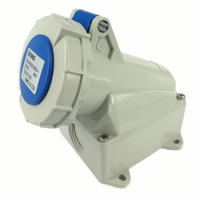 CEE FORM 3 Pin 016 Amp Surface Mounted Socket Outlet IP67 QX1192