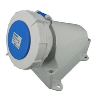 QIXING QX128 Surface Mount Socket 3 Pin 63A IEC 60309 IP67
