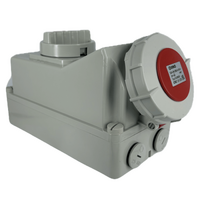 CEE FORM 4 PIN 032 Amp Interlock Switched Socket IEC309 IP67 QX5605