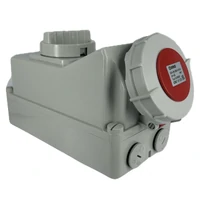 QIXING QX5605 Interlocked Switched Socket 4 Pin 32A IEC 60309 IP67