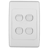Clipsal Series 2000 | 4 Gang Light Switch CLI2034VA