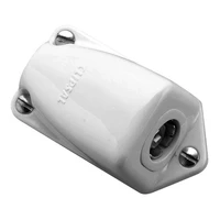 Clipsal TV Antenna Socket Coaxial 75 Ohm Surface Mount White