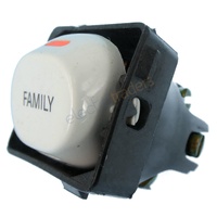 CLIPSAL  30FAM-WE 10A Switch Mechanism (30 Series) Marked 'Family'