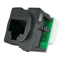 Clipsal 30RJ88SMA5BK Cat 5e Data Mechanism Black