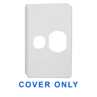 Clipsal C2015VC2 COVER ONLY | Classic Series Single Vertical Power Point