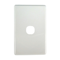 Clipsal CLIC2031CWE Classic Series 1 Gang Light Switch Replacement Cover - White