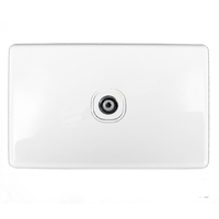 Clipsal C2031VTV75 Classic Series 75 Ohm TV Wall Plate