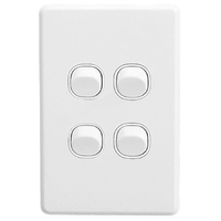 Clipsal Classic 4 Gang Light Switch | C2034VA Classic Series
