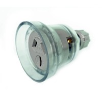 Clipsal 438S15HD-TR Three Pin PVC Three Core Extension Socket 240 Volt 15 Amp