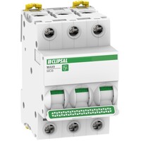 Clipsal MAX9 | Miniature Circuit-Breaker (MCB) | 3P, 32A, C Curve, 6000A, 415V, Distribution